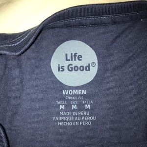 Life is Good long-sleeve T-shirt